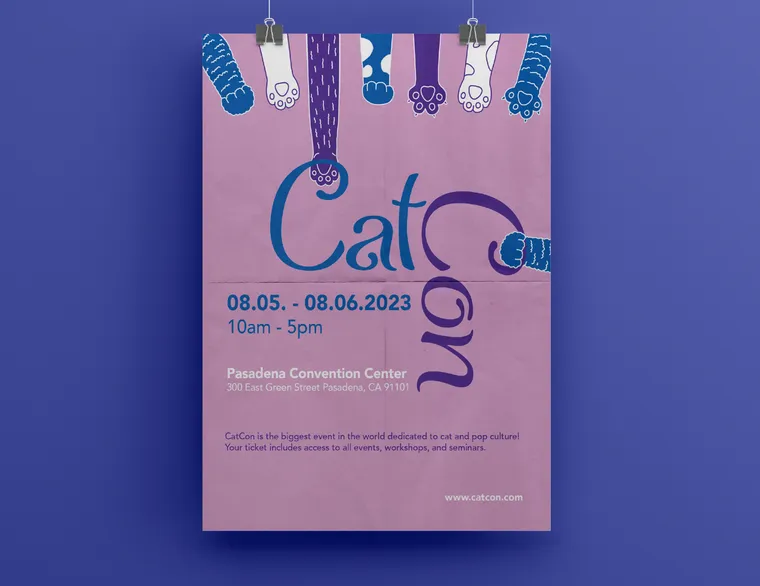 CatCon branding by Danielle Dinstman