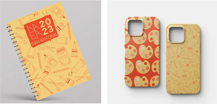 NAEA Convention branding by Danielle Dinstman