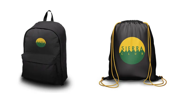 Sierra Club branding by Danielle Dinstman