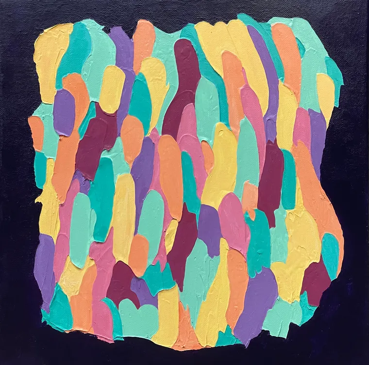 Untitled — painting by Danielle Dinstman
