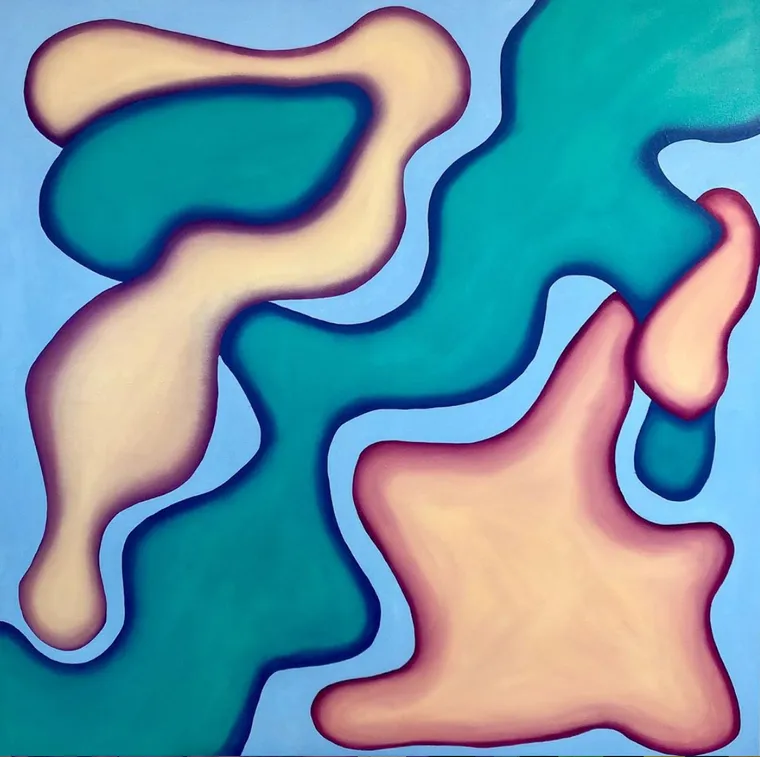 There’s Someone Else — painting by Danielle Dinstman