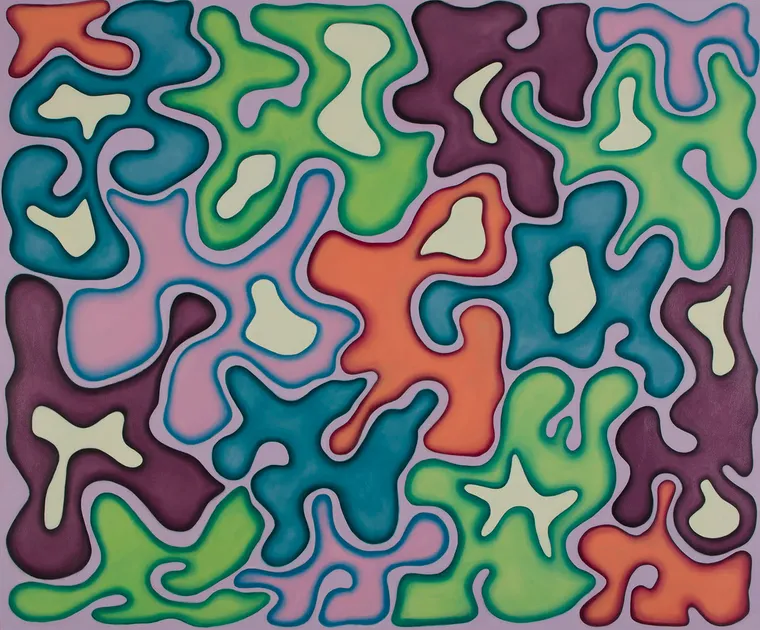 Community — painting by Danielle Dinstman