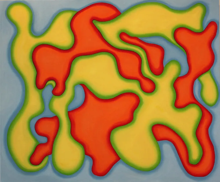 Mystery Machine — painting by Danielle Dinstman