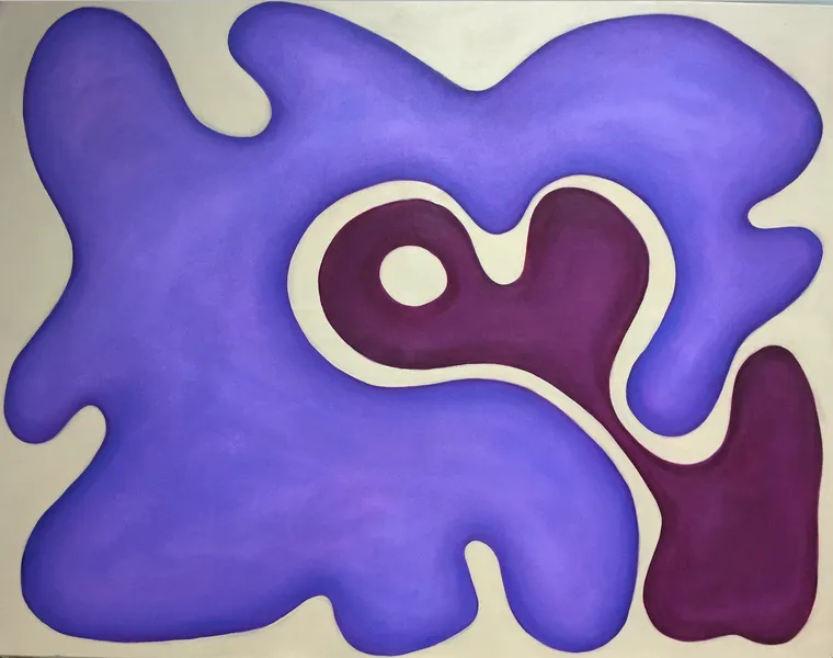 Birth — painting by Danielle Dinstman