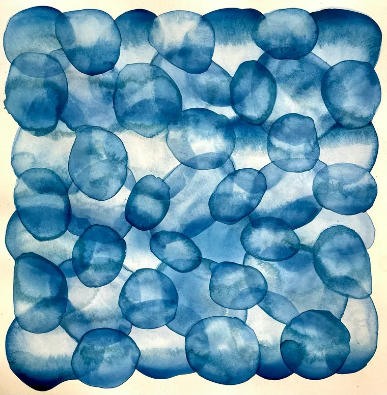 Water — painting by Danielle Dinstman